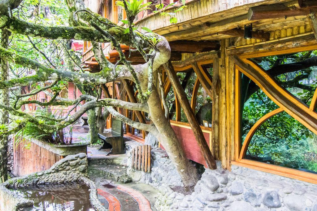 Finca Chamanapamba Guest House Baños Exteriér fotografie