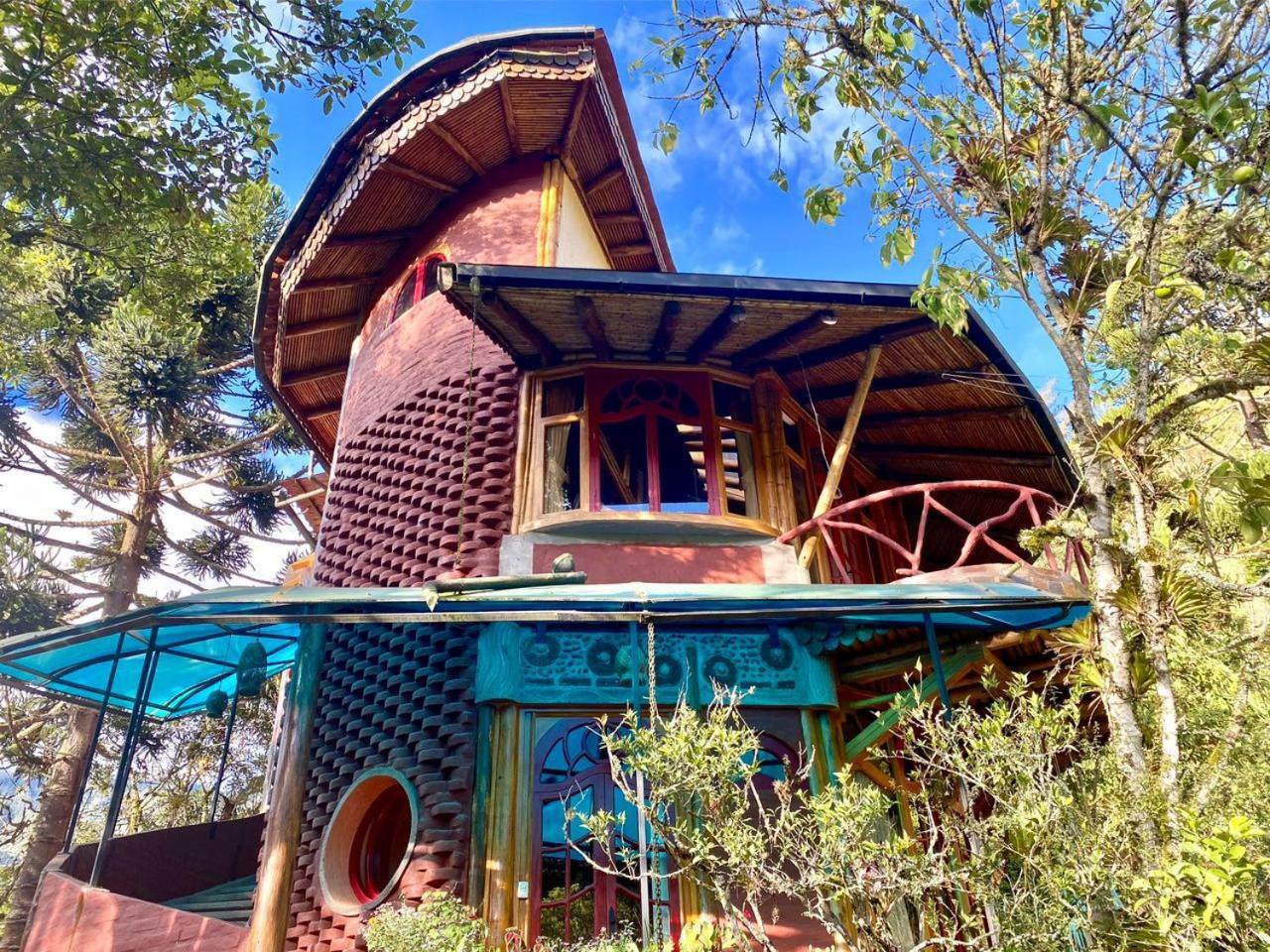 Finca Chamanapamba Guest House Baños Exteriér fotografie
