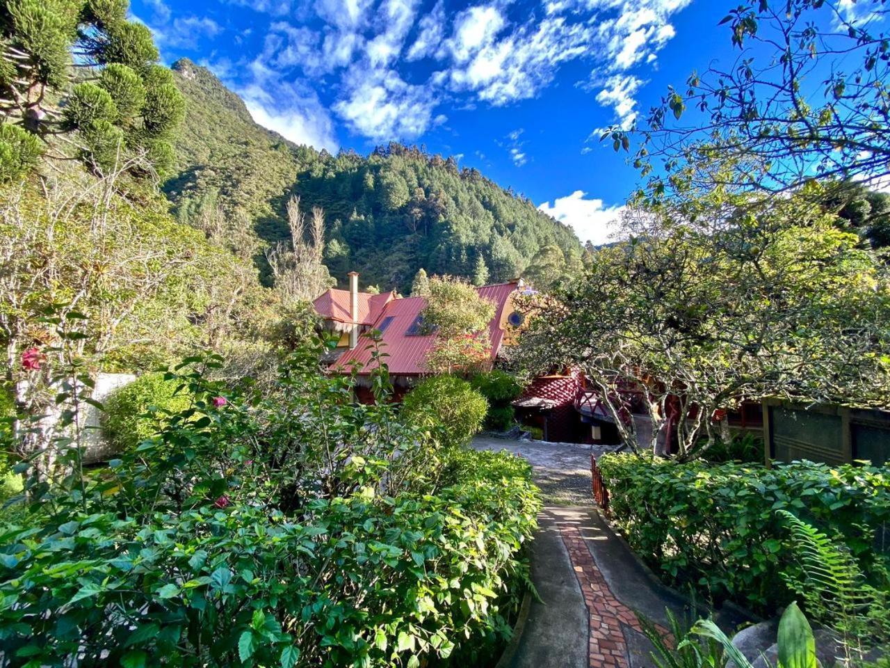 Finca Chamanapamba Guest House Baños Exteriér fotografie