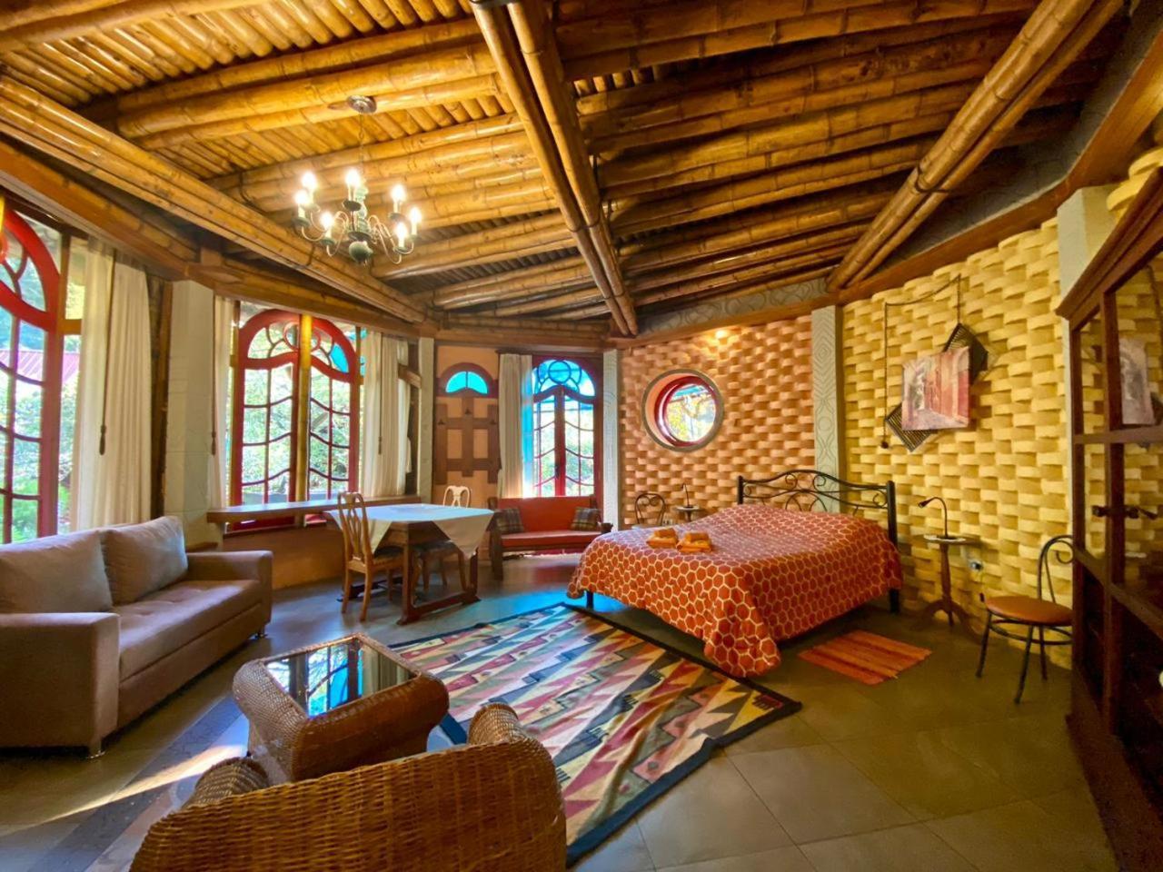 Finca Chamanapamba Guest House Baños Exteriér fotografie